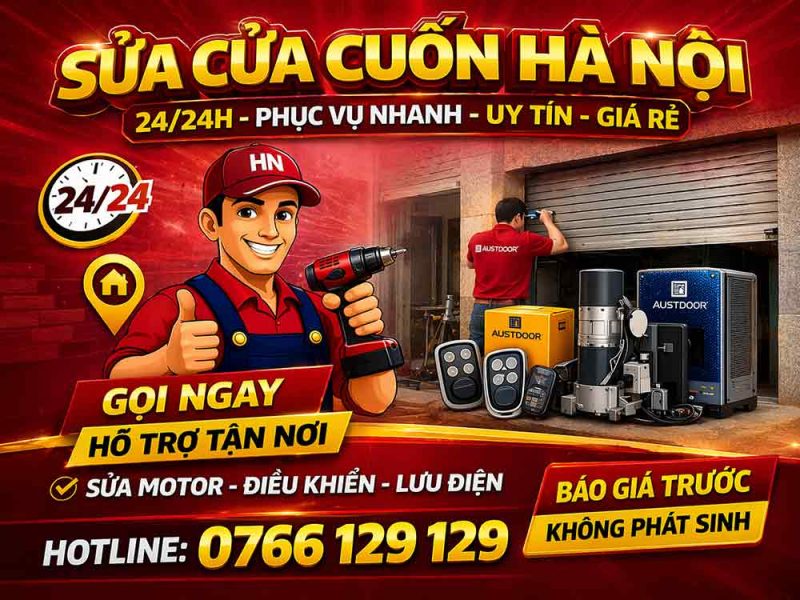 dịch vụ Sửa cửa cuốn nhanh