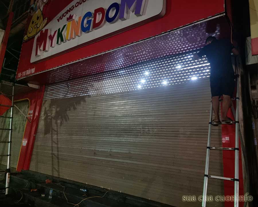 Sửa cửa cuốn tại Trần Phú Hà Đông